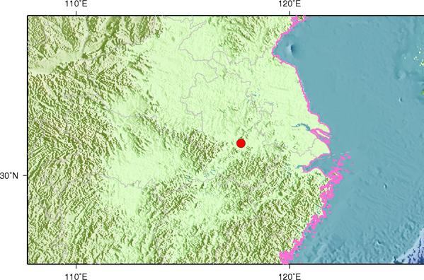 无为县发生3.0级地震 震源深度6千米