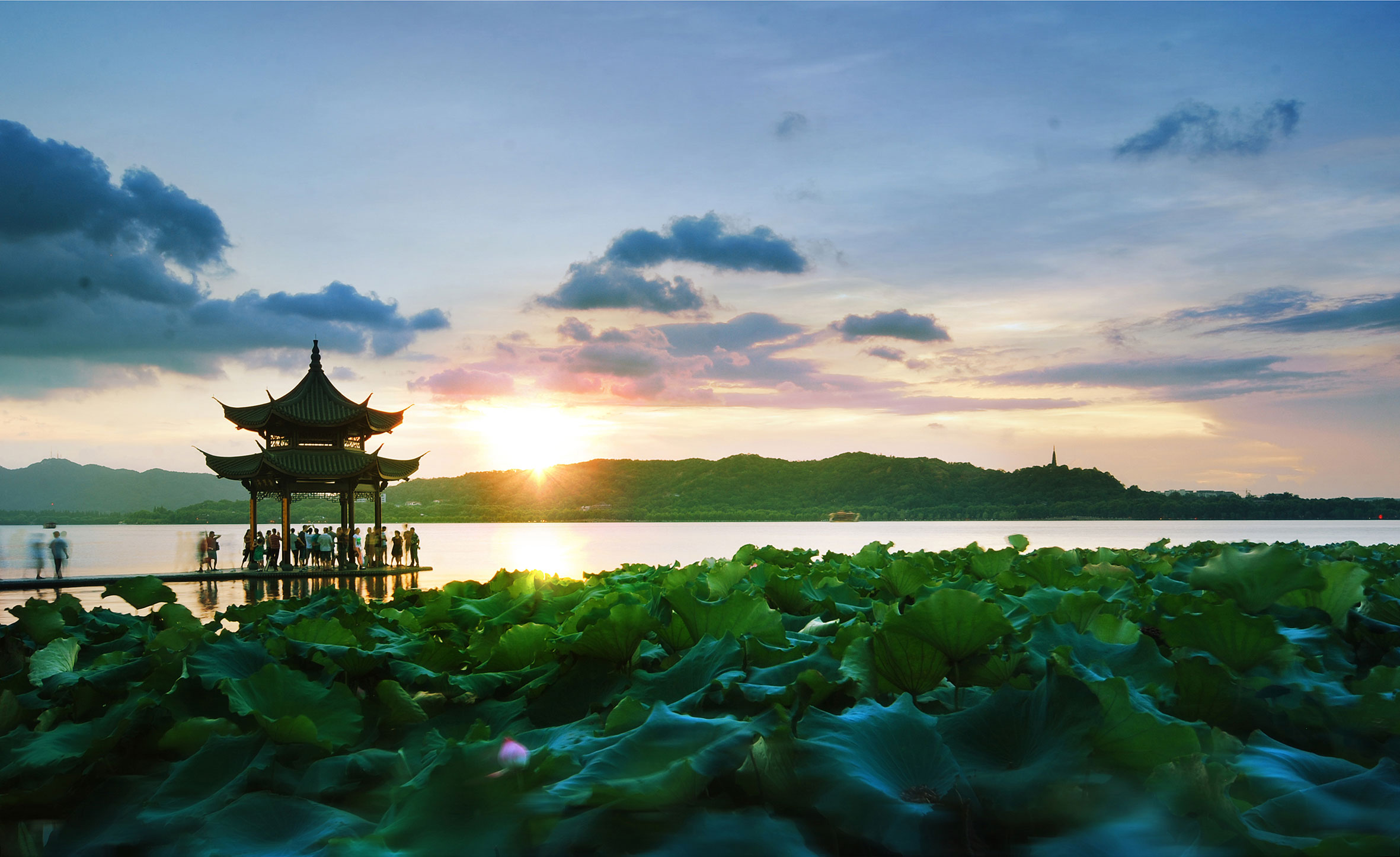 浙江杭州西湖风景名胜