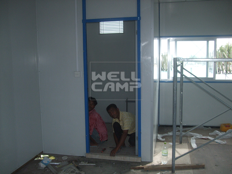 WELLCAMP, WELLCAMP prefab house, WELLCAMP container house three floor prefabricated houses by chinese companies online for office
