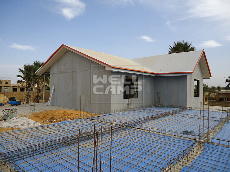 strong concrete modular house standard building for house