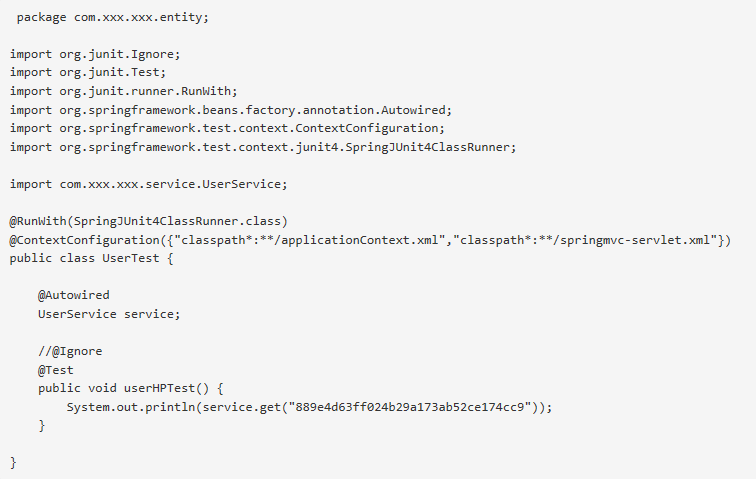 Autowired hot sale in junit